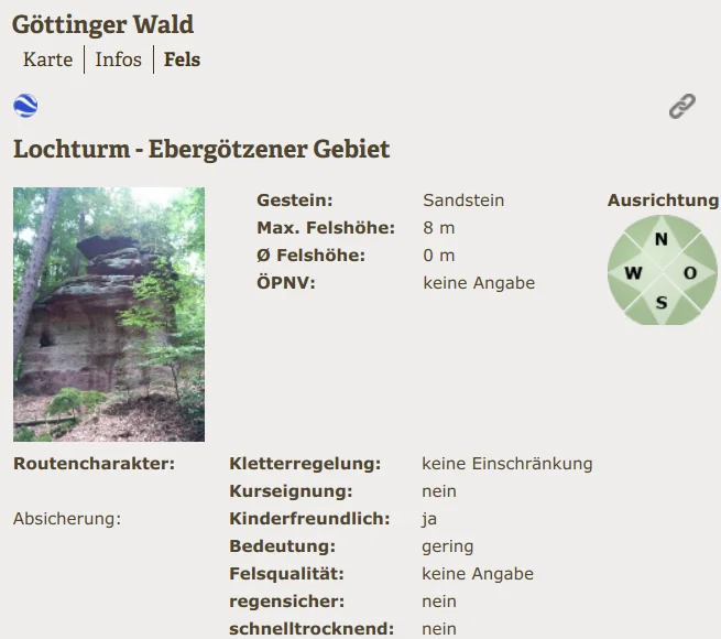 DAV Felsinfo Beispiel | © CC BY-NC-ND