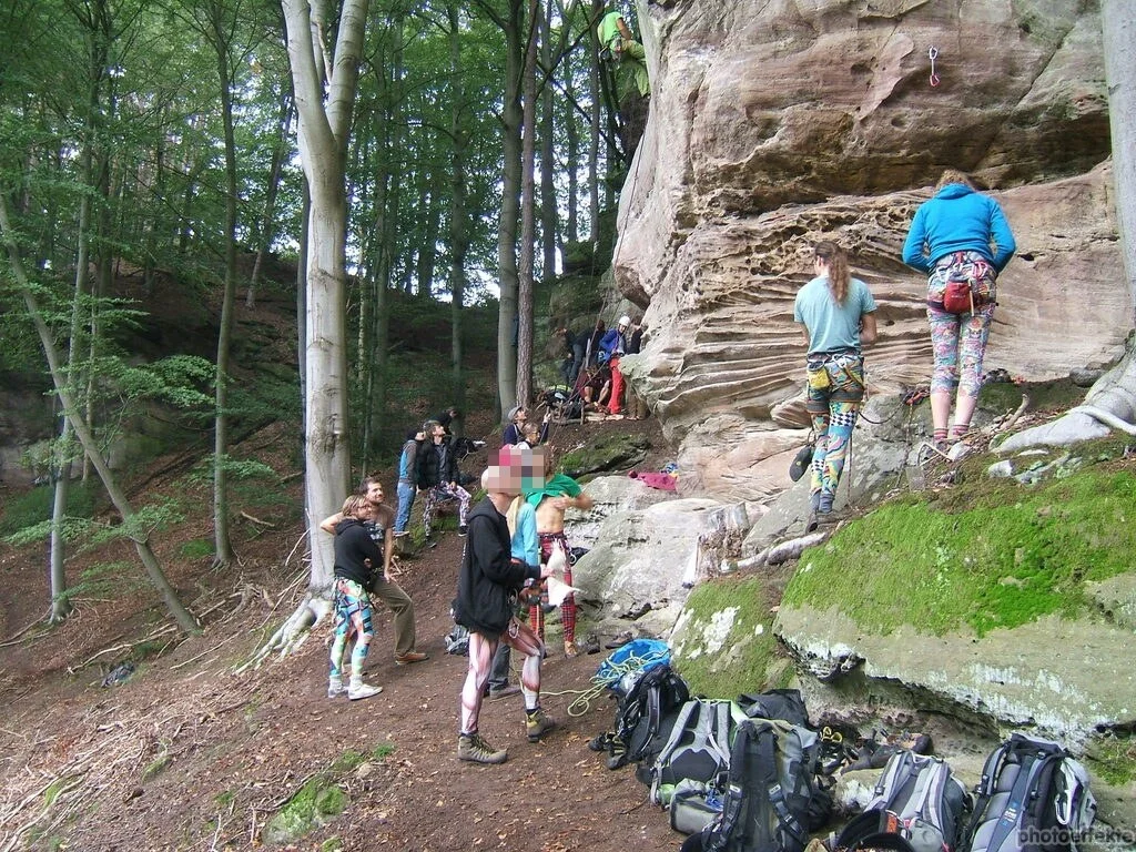 Kletterer am Sonnendeck | © CC BY-NC-ND