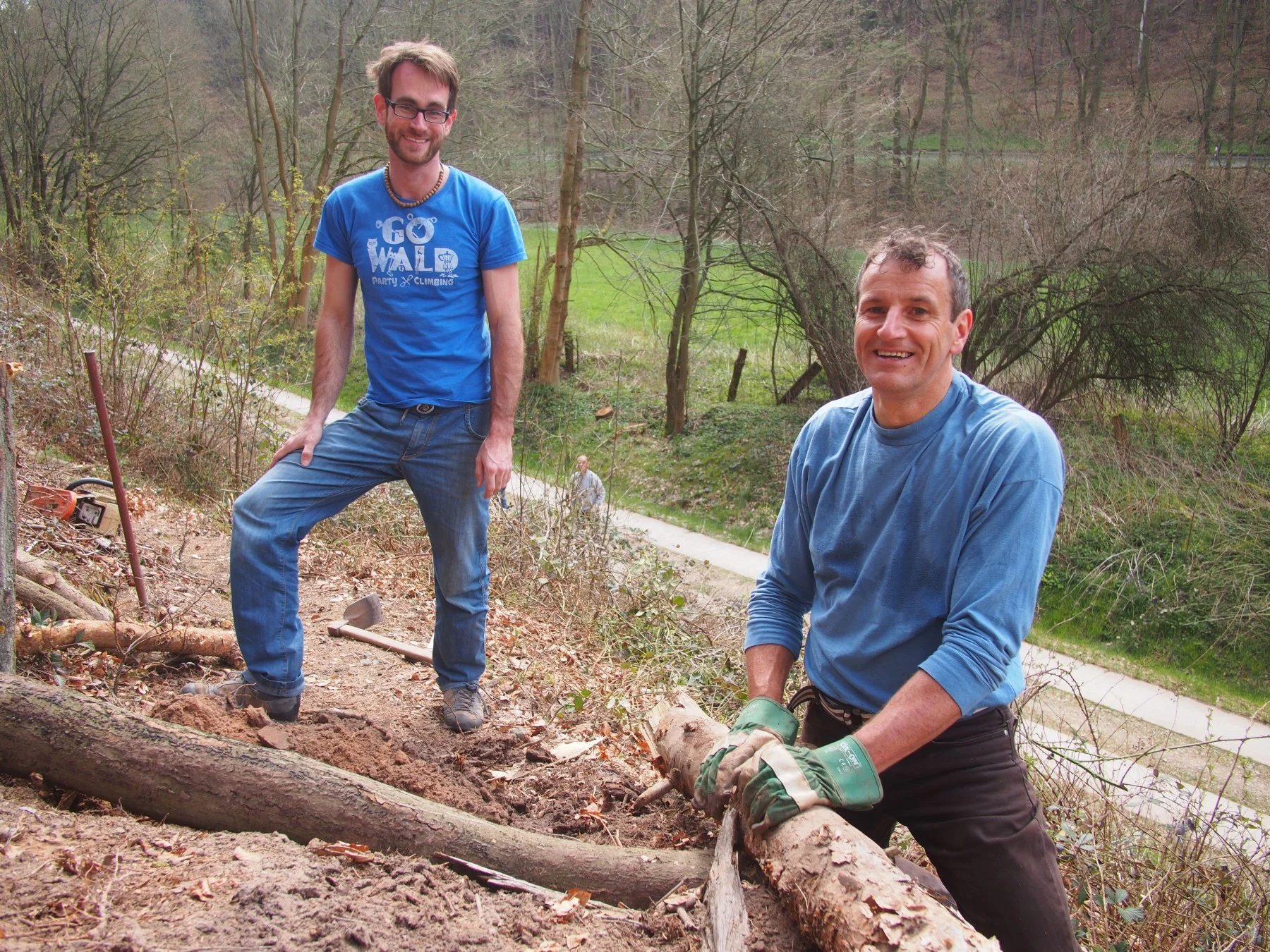 Wegebau an der Knubbelwand | © CC BY-NC-ND