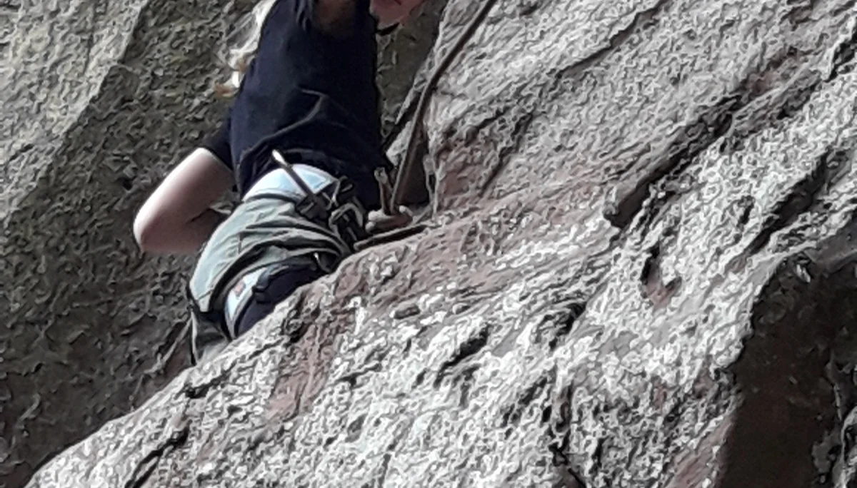 Klettersteig auch für kletternde Kinder | © CC BY-NC-ND