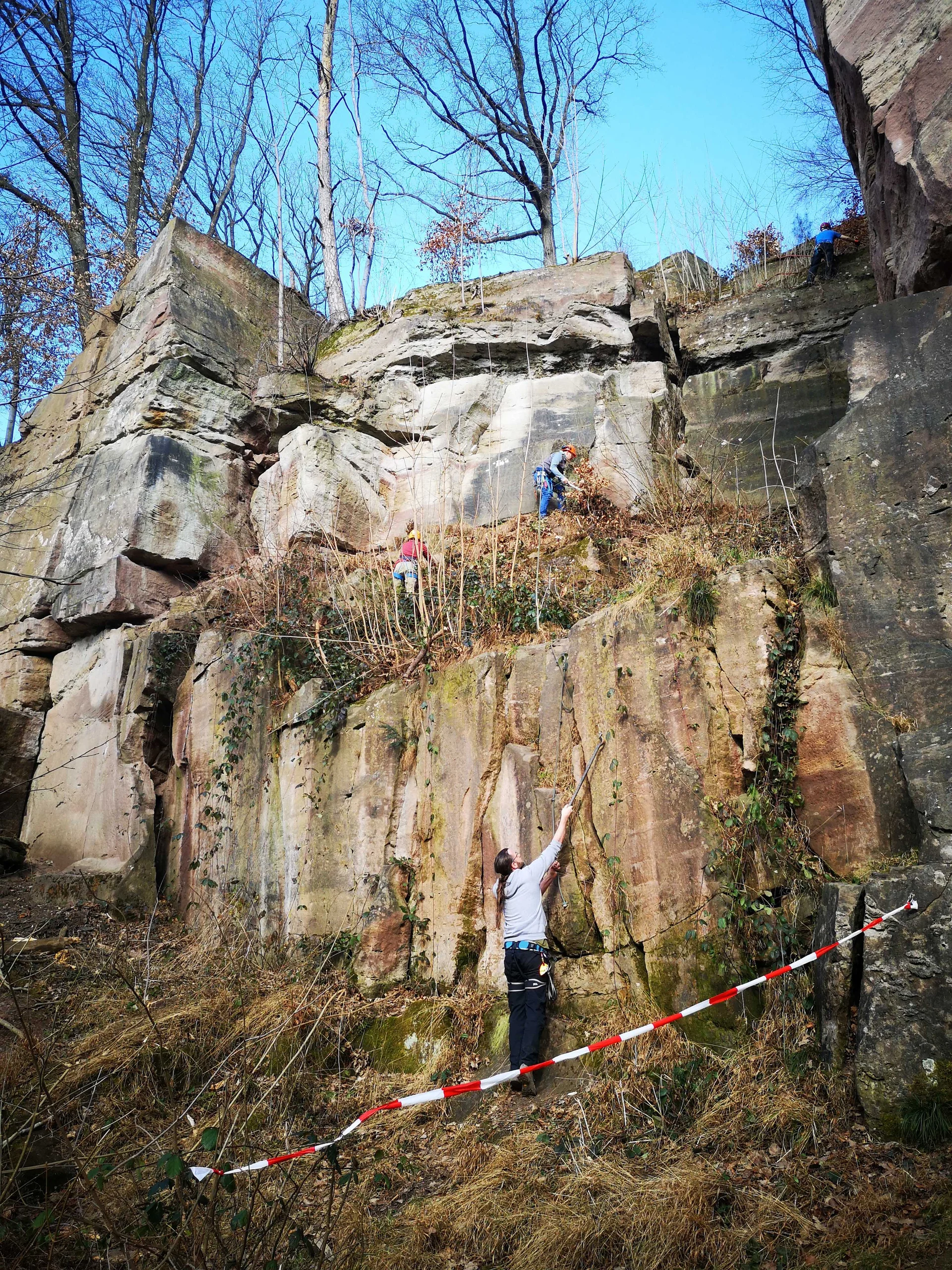 Wegebau-Aktion Mariaspring 2025 | © DAV Göttingen