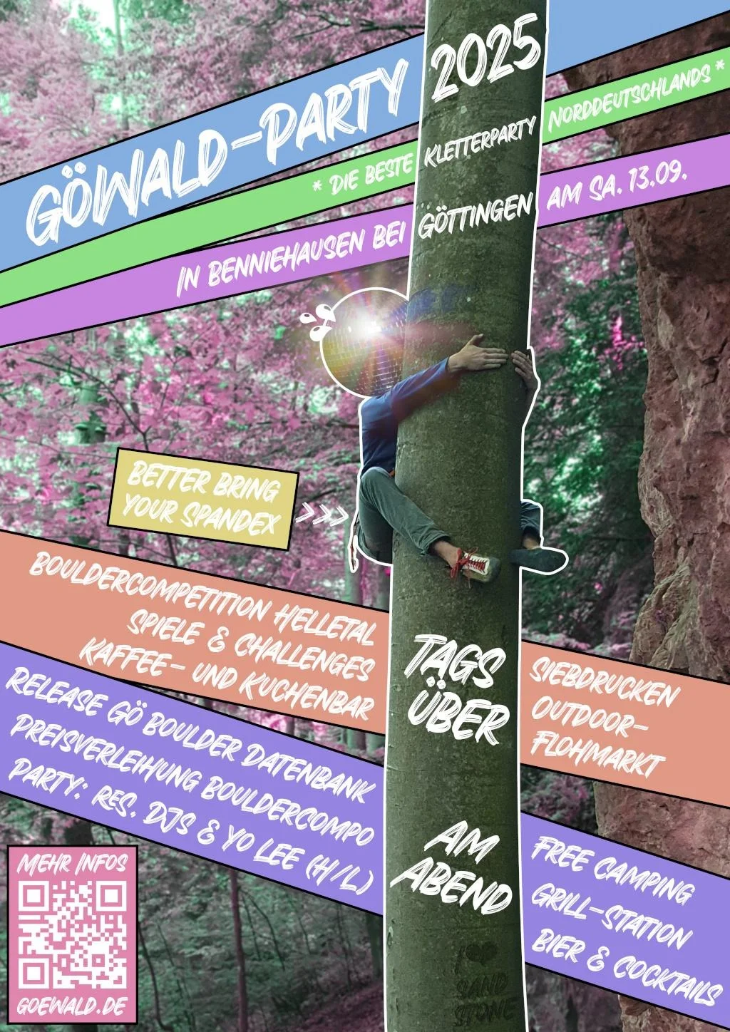 Das Sandstein-Kletterfest in Norddeutschland | © Mike Kuschereitz