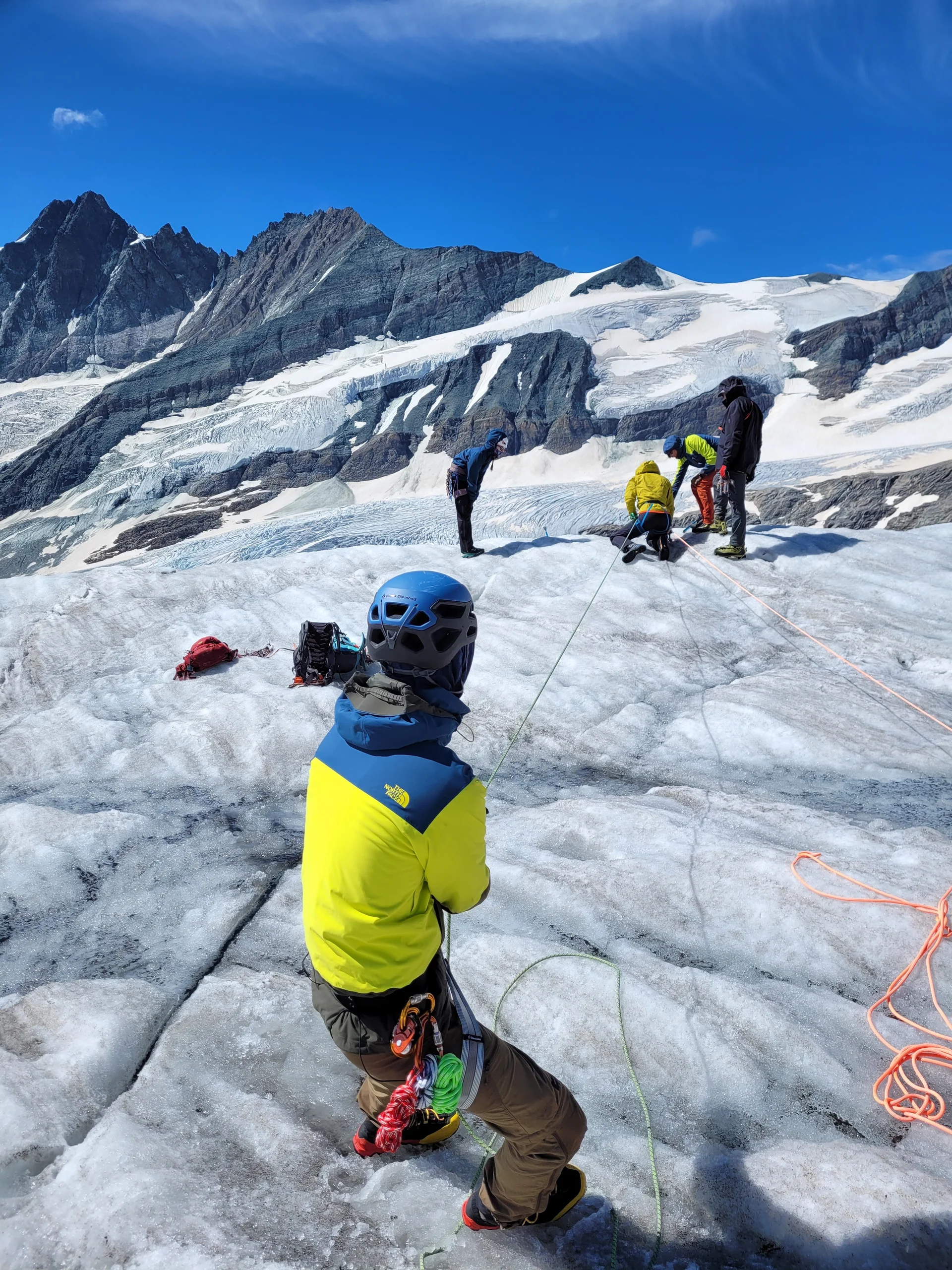 Spaltenrettung | © A. Holz