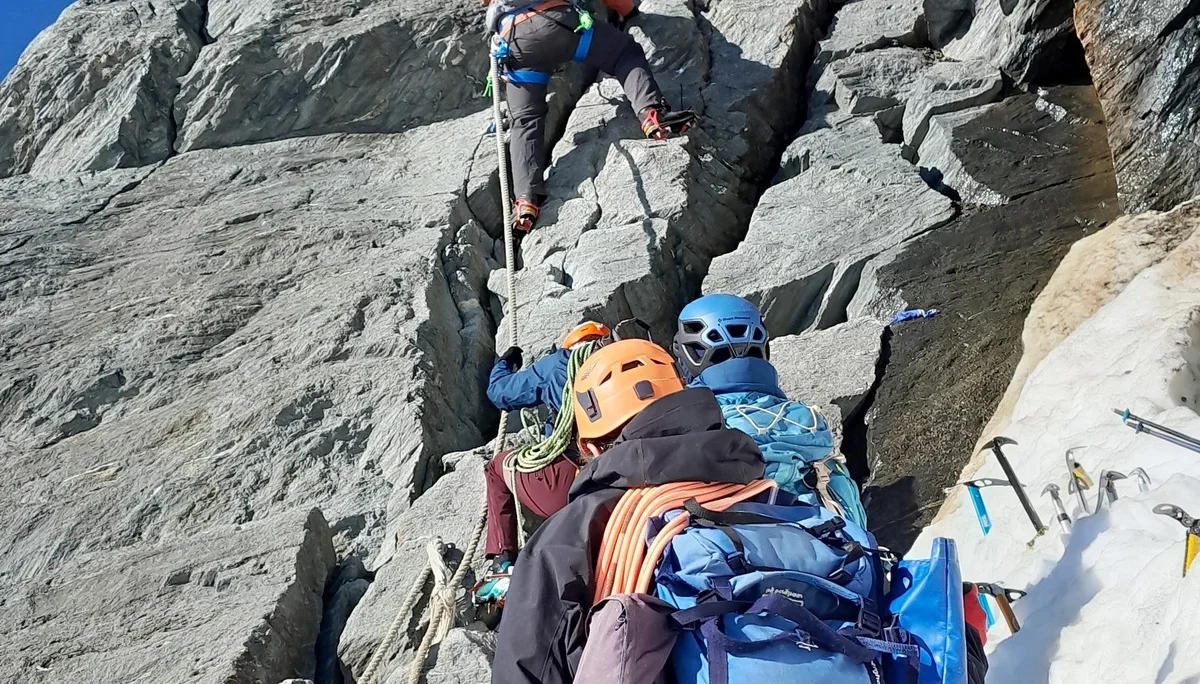 Aufstieg Glocknerleitl | © J. Rodmann